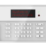 Panneau de contrôle d'un système d'alarme domotique