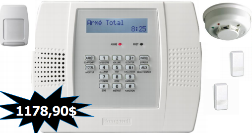 adt lynx plus honeywell prix