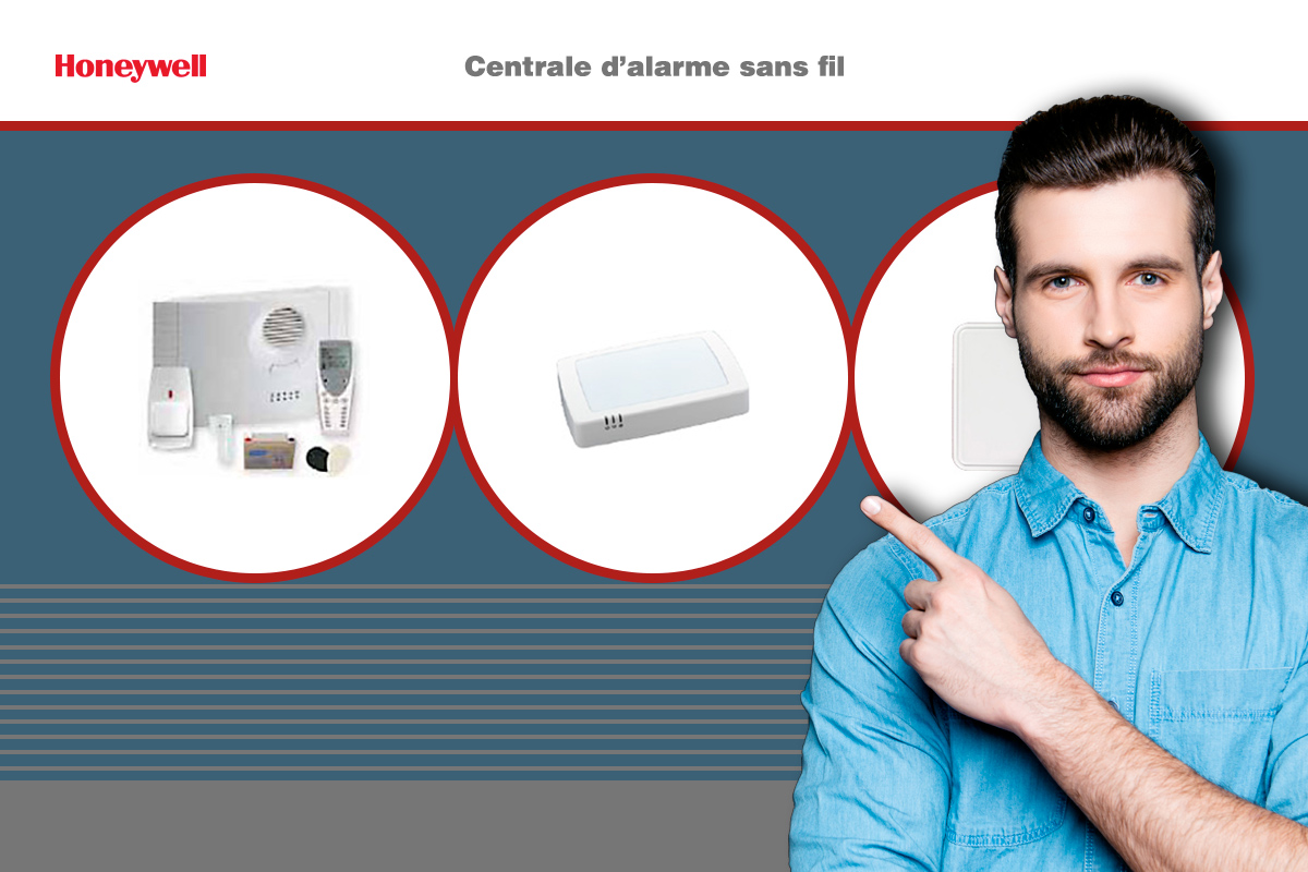 Découvrez les systèmes d’alarme sans fil de la compagnie Honeywell !